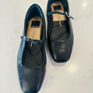 Dolce Vita Black Flats with Strap